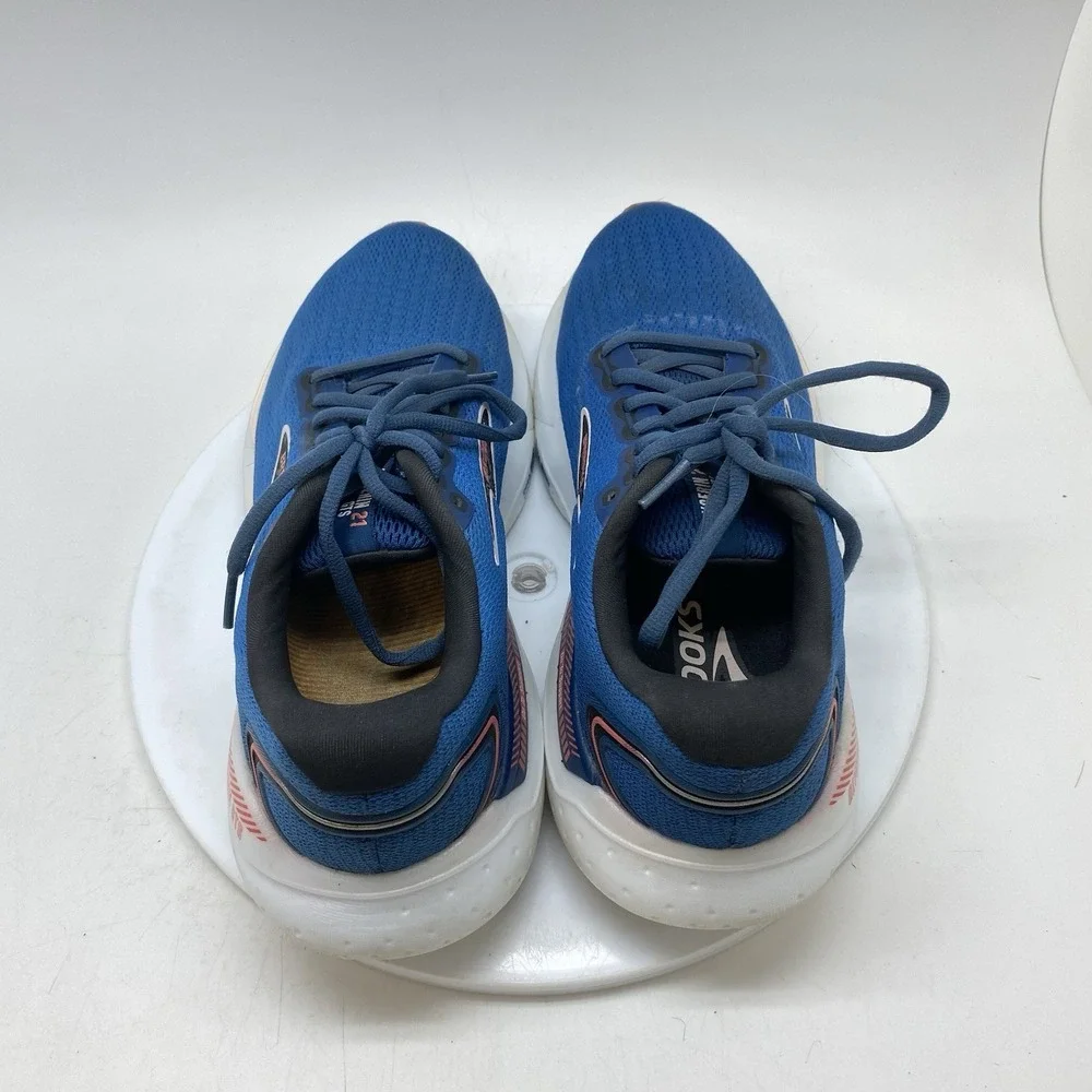 Brooks Glycerin GTS 21 Womens 9 B Blue 1204091B496 Athletic Gym Shoes Sneakers